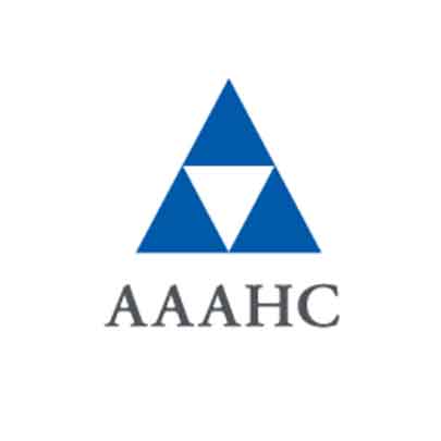 A logo for AAAHC accreditation.