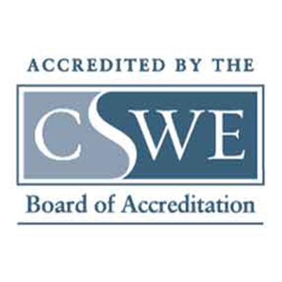 Accredited by the CSWE Board of Accreditation