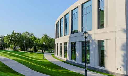 Exterior of Barone Campus Center