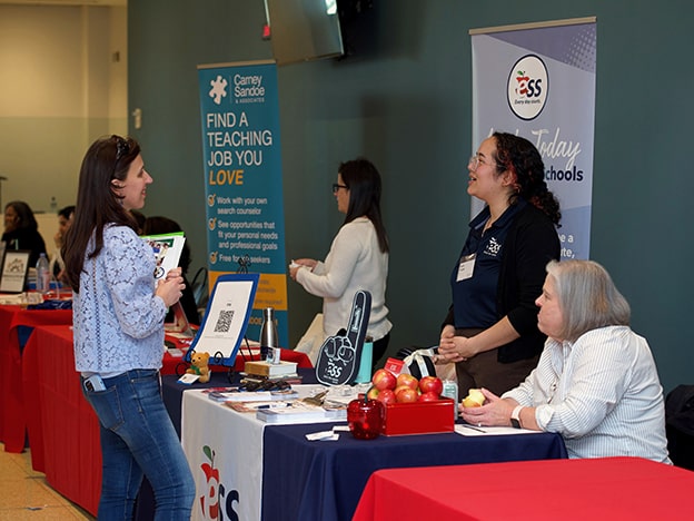 SEHD Career Fair tabling.