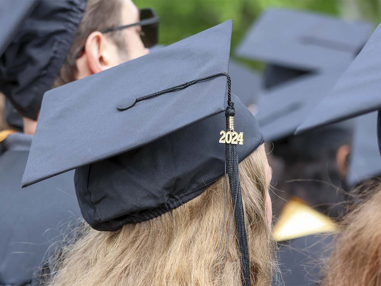 Image of students at graduation ceremony