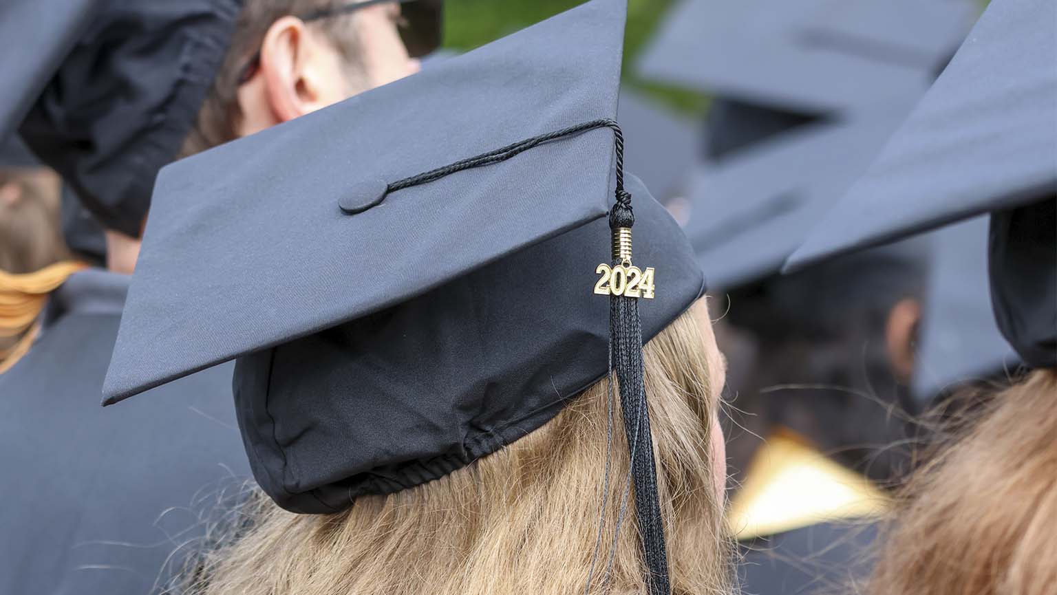 Image of students at graduation ceremony