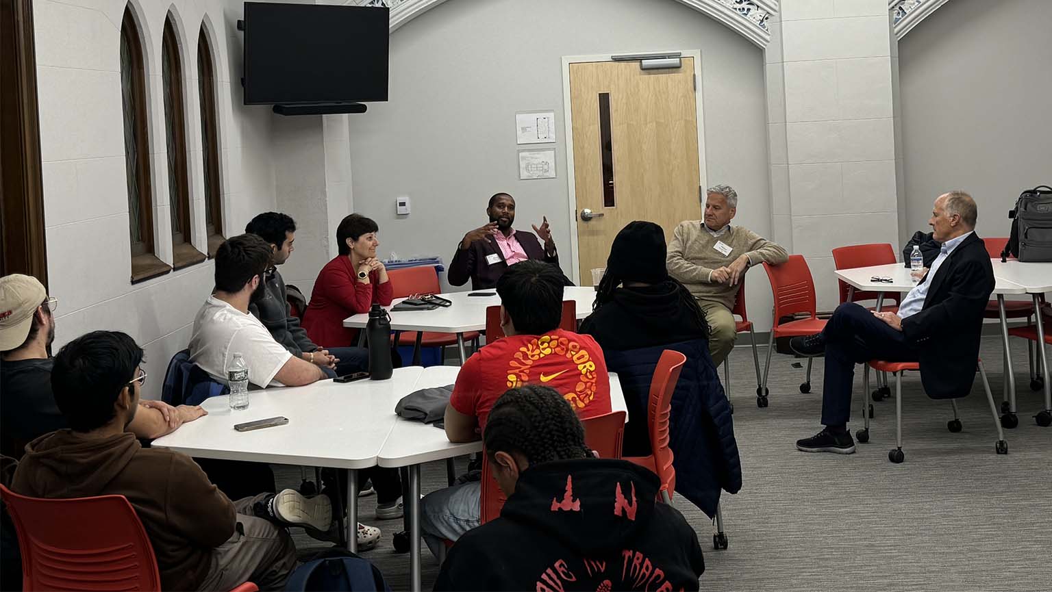 Image of students sitting in classroom