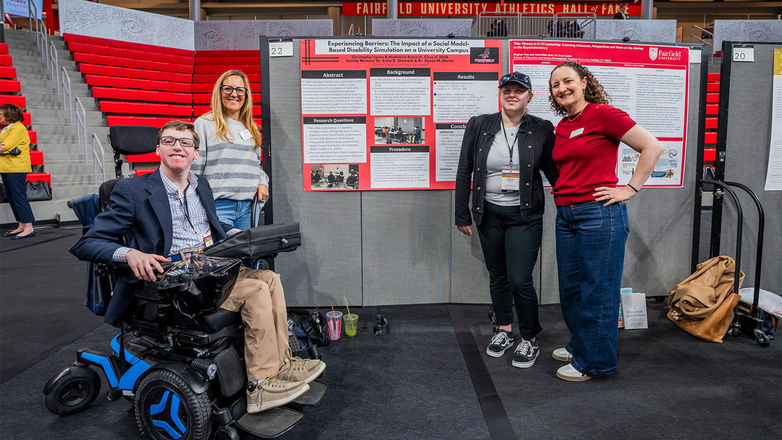 Students Lead Disability Awareness Simulation | Fairfield University