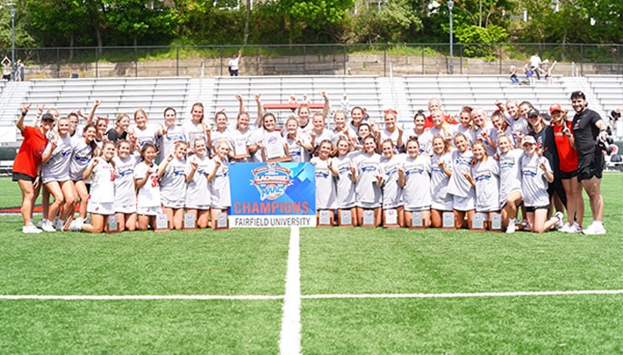 The Stags won their fifth straight MAAC Championship with a 17-4 trouncing of Siena.