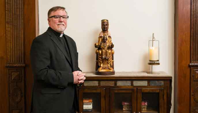 Rev. Denis Donoghue, S.J., director of the Murphy Center.