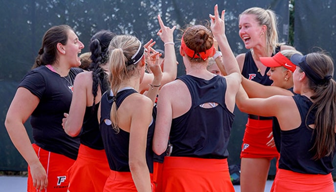 Fairfield Women's Tennis celebrates the fifth MAAC Regular Season Championship in program history.