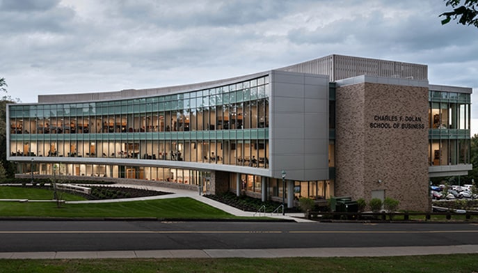 Dolan School of Business daytime shot