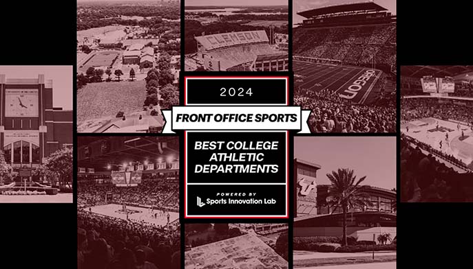 Image of 2024 Front Office Sports Best College Banner