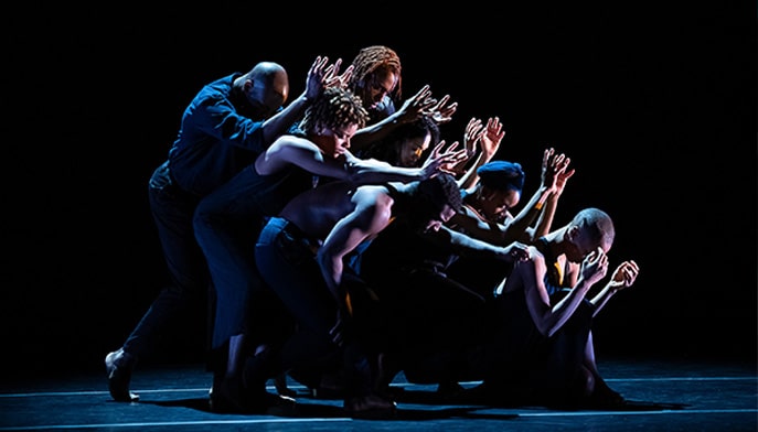 Image of perfomance by the AIM dance company