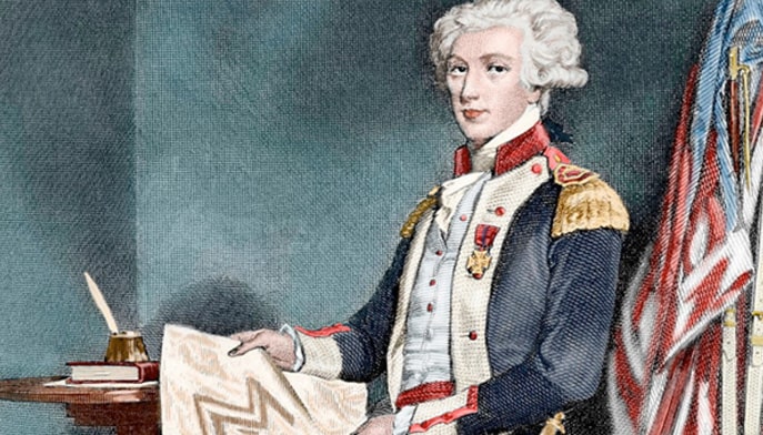 Lafayette and the Enduring Struggle for Human Rights and Democratic Governments artwork.