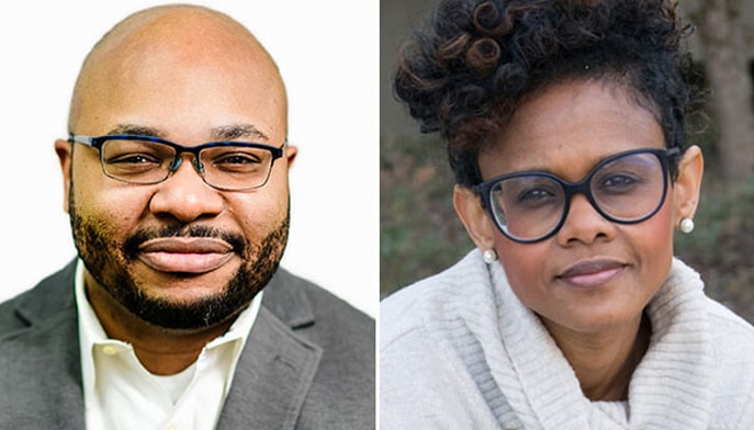 Dr. Shannon King's and Dr. Kris Sealy's headshots 