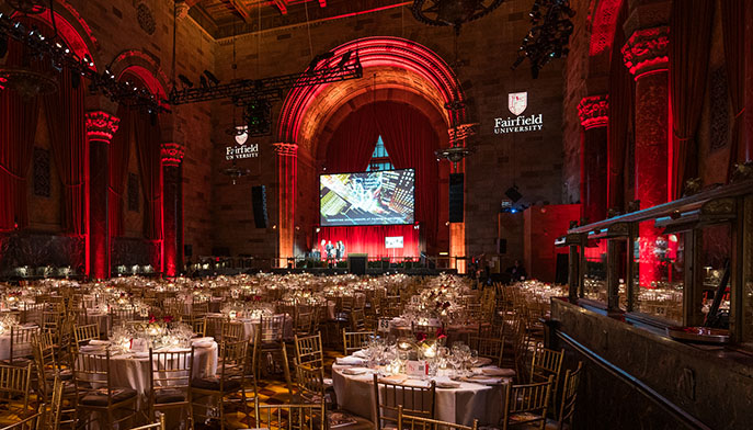 Image of the Fairfield Awards Dinner venue in New York City