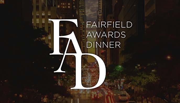 Image of the Fairfield Awards Dinner banner