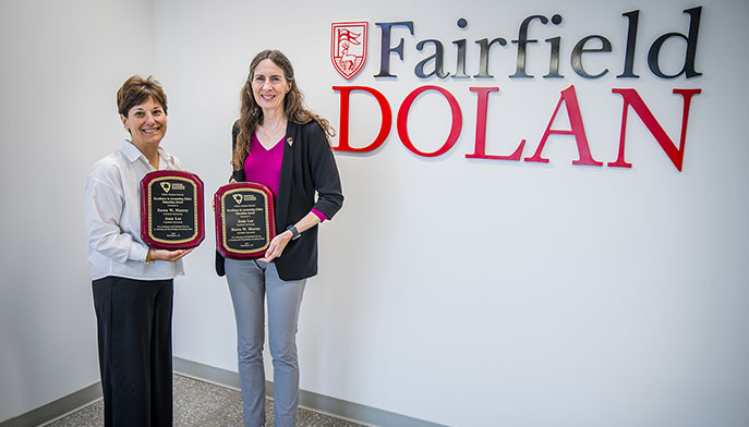 Dawn W. Massey, PhD, CPA and Joan Lee, PhD, CPA received the Excellence in Accounting Ethics Education Award from the American Accounting Association.