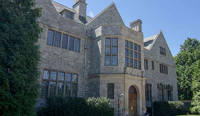 Exterior of Bellarmine Hall