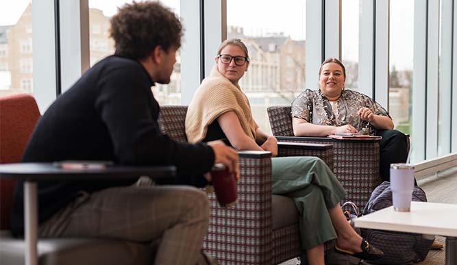 Image of students sitting in classroom