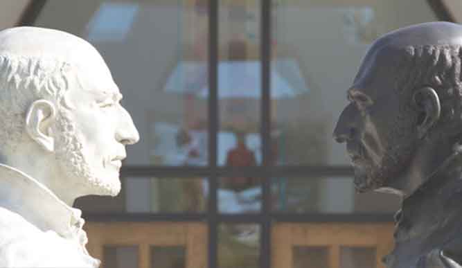 Statues of Saint Ignatius Loyola