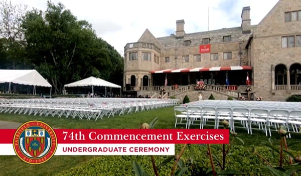 74th Commencement Exercises | Undergraduate Ceremony