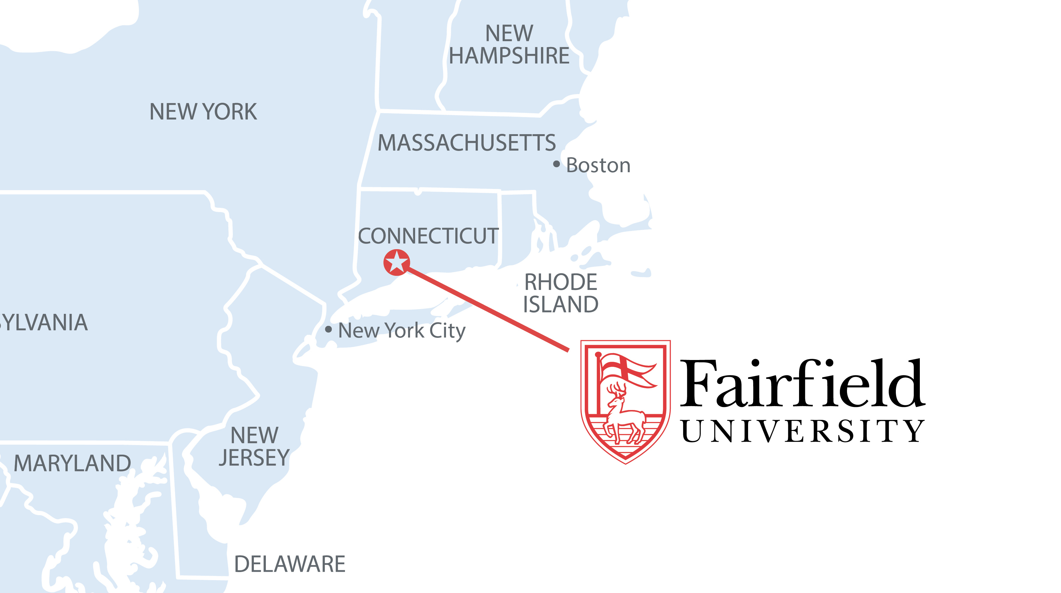 Fairfield University Campus Map