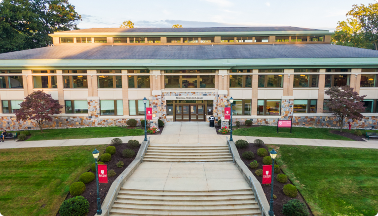 DiMenna-Nyselius Library exterior