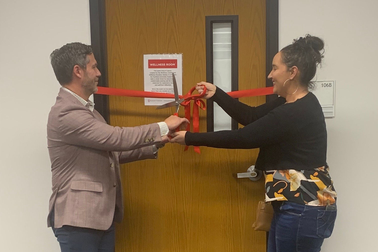 Wellness Room Ribbon Cutting