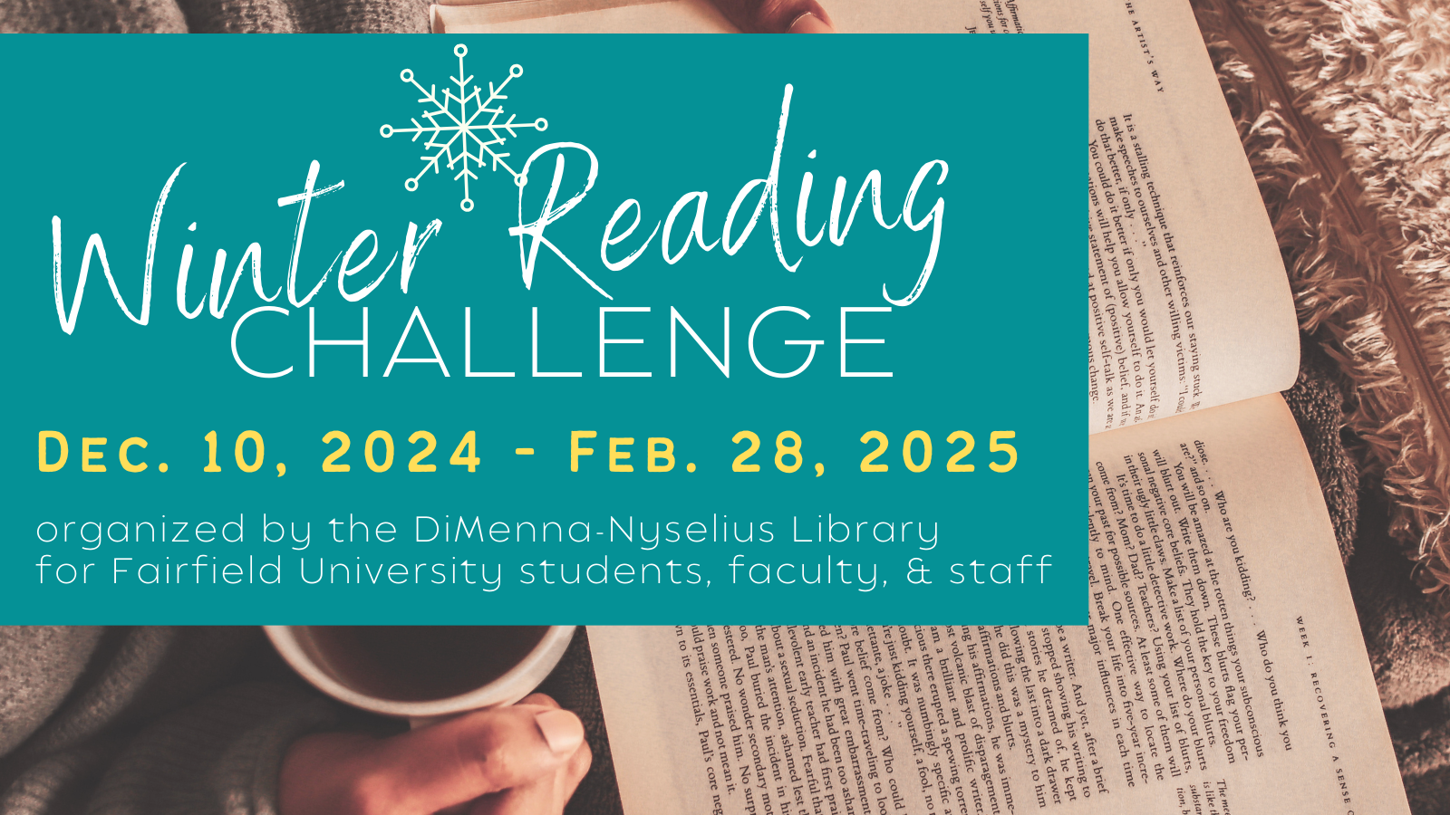 Winter Reading Challenge December 10 to February 28, 2025